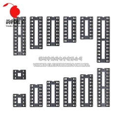Assorted Pack of 10 Precision DIP IC Sockets - Various Pin Configurations (20 PIN)