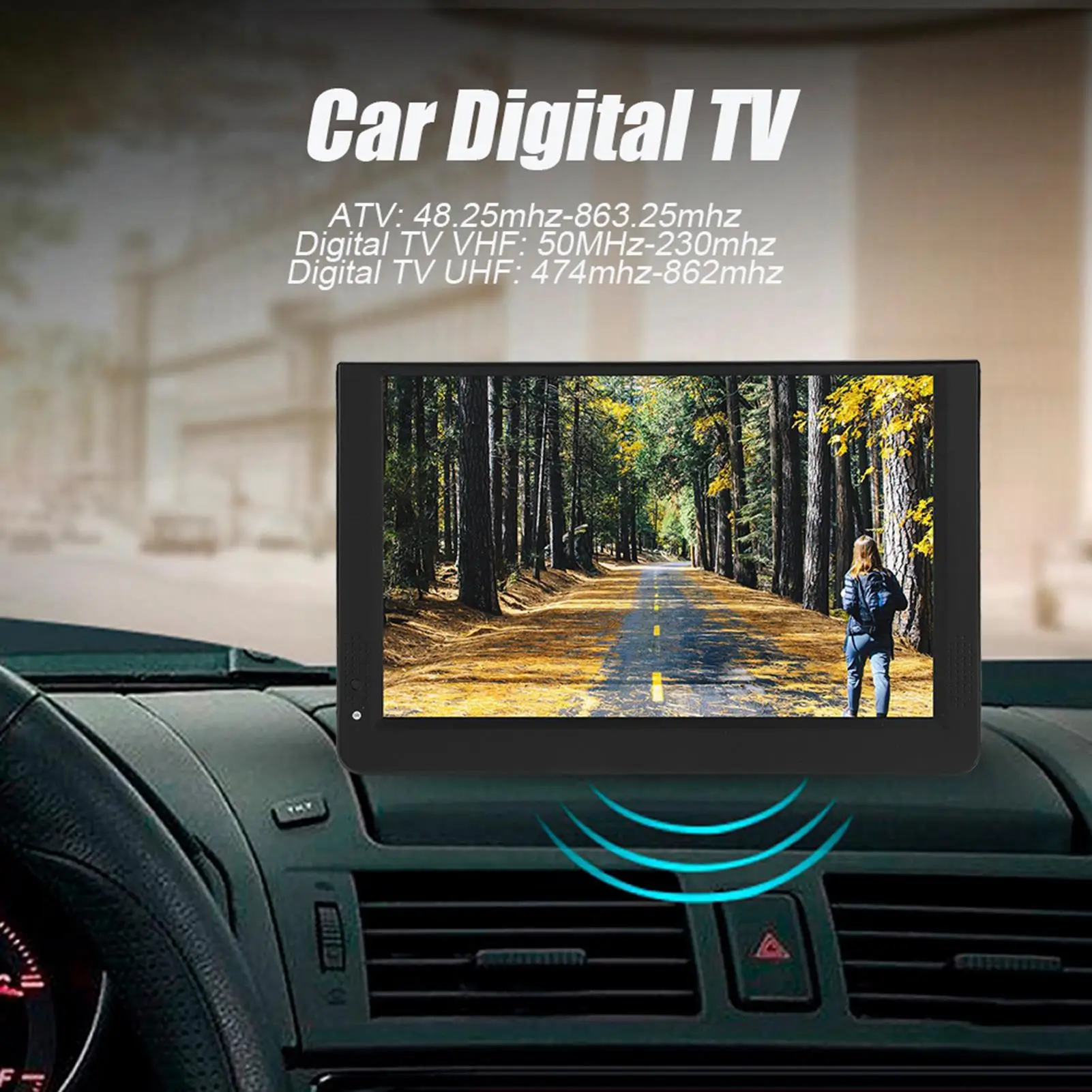 LEADSTAR 12 Portable 1080P Mini LED TV-Handheld Digital Television for home , Outdoor & Car Use