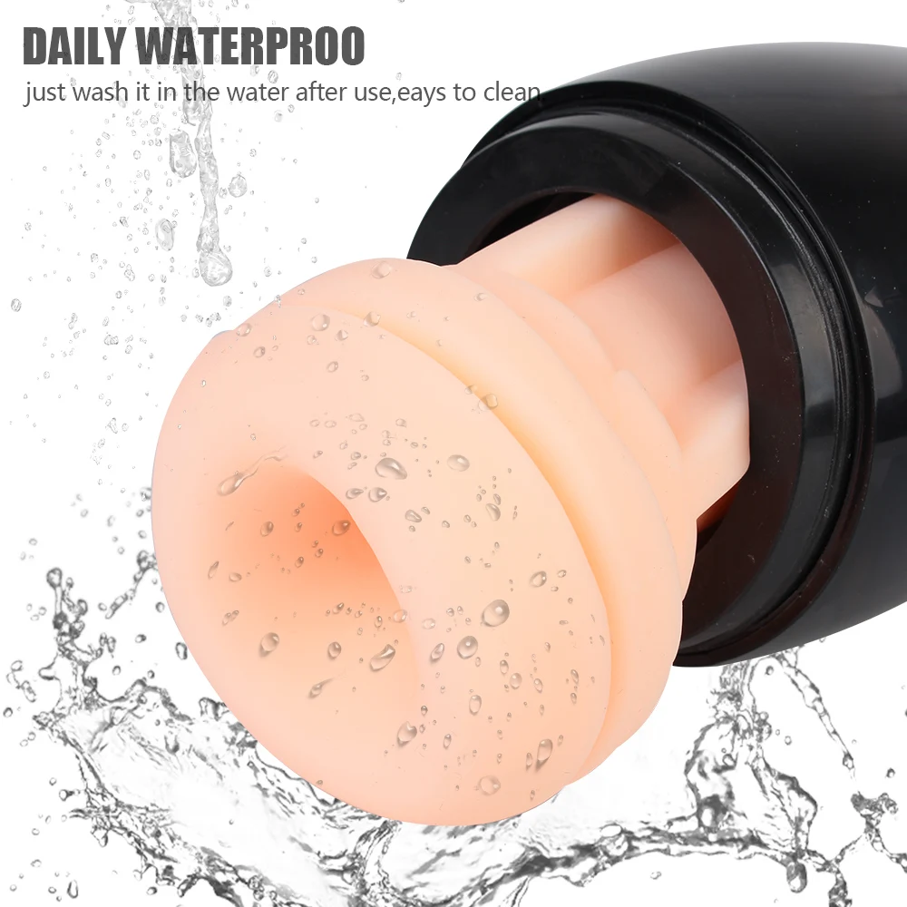 Αρσενικό σέξι γοργόνα αυνανιστής ηλεκτρική θερμαινόμενη αντλία δονητής στόμα για άντρες Glans που πιπιλίζει αληθινό puss_voghion.com