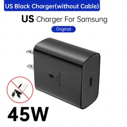 Super Fast 45W USB - C Charger with 2M Cable - Only Black US Plug