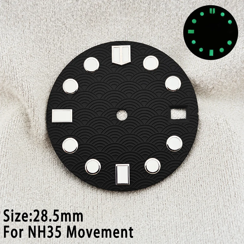 Fish Scale Pattern Dial with C3 Green Luminous Coating