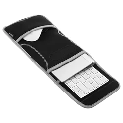 Multipurpose Protective Storage Bag for Keyboard and Mouse Accessories (Black)