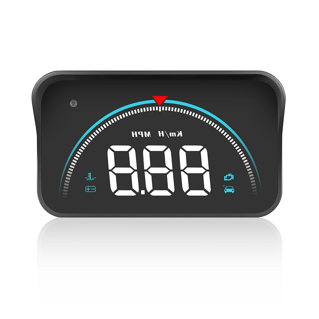 Car Hud Head Up Display Obd2 Auto Overspeed Warning Windshield Projector  Alarm