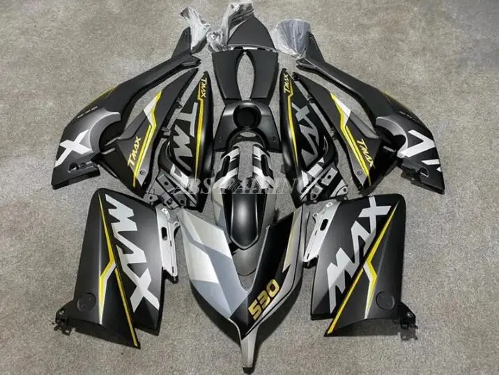 Nuovo Kit Carene Moto Abs Adatto Per Yamaha T-Max 530 12 13 14 2012 2013 2014 Set Carrozzeria Personalizzato