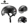 "ROCKBROS" Kopfschutz-Radhelm für Draußen-Sport-Rennrad-Reiten-ultraleichter Fahrradhelm für Männer-Frauen 1