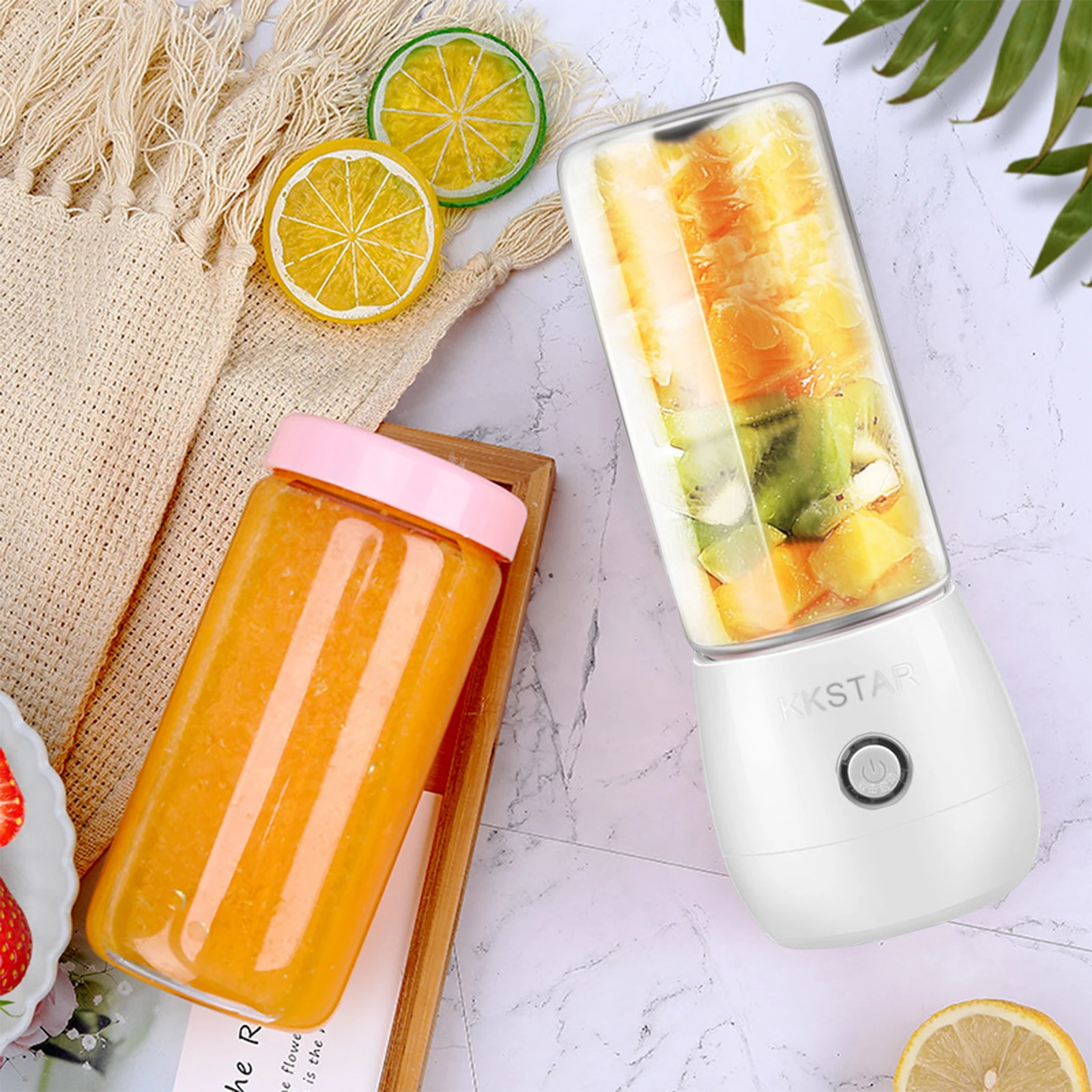 Portable Multi -Function Fruit Juicer Fruit And Vegetable Charging Wireless Accompanying Electric Juice Cup Squeeze Juice Cup 5