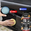 Car Plastic Restorer Crystal Clear Auto Interior Leather & Panel Renewal Wax Coating Agent Back To Black Gloss Car Wax Polish 3