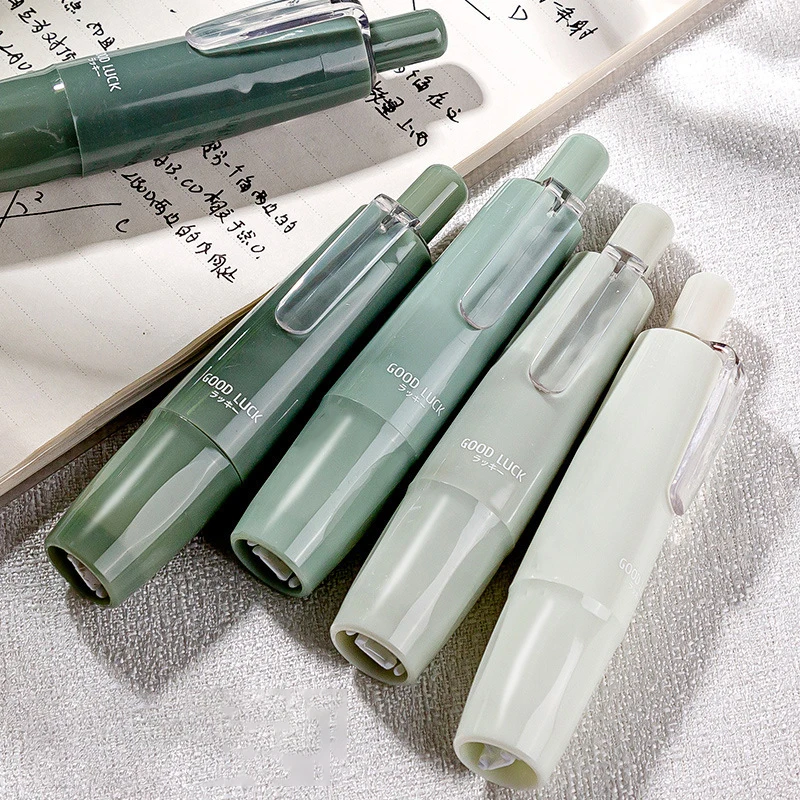 Kawaii Gradient Color Correction Tapes Press Type Correction Band for School Kids Corrector Tool Office Supplies