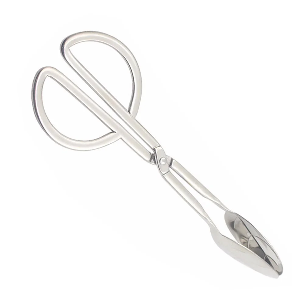 

Barbecue Scissors Bread Clip Fruit Cakes Griddle Pan Stainless Steel Buffet