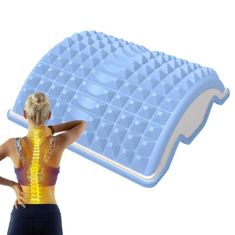 

Back Stretcher Back Cracking Device Multi-Level Back Cracker Board With Lumbar Support Adjustable Back Popper And Massager