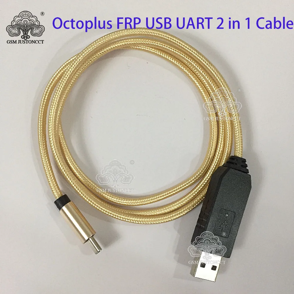 새로운 Octoplus FRP USB UART 2 in 1 케이블(마이크로 + 유형 c) FRP 동글용 EFT UART 케이블, 삼성용 EFT 동글
