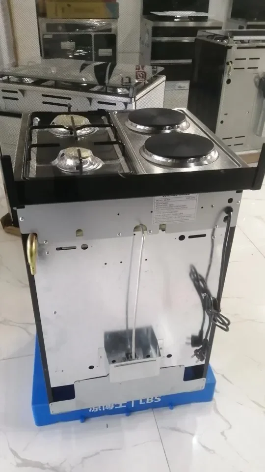 D 2 Gas 2 Electric Oven With Hotplate Electric Stove Hot Plate Cooking Plate Oven With Coil Spiral Tubes Hot