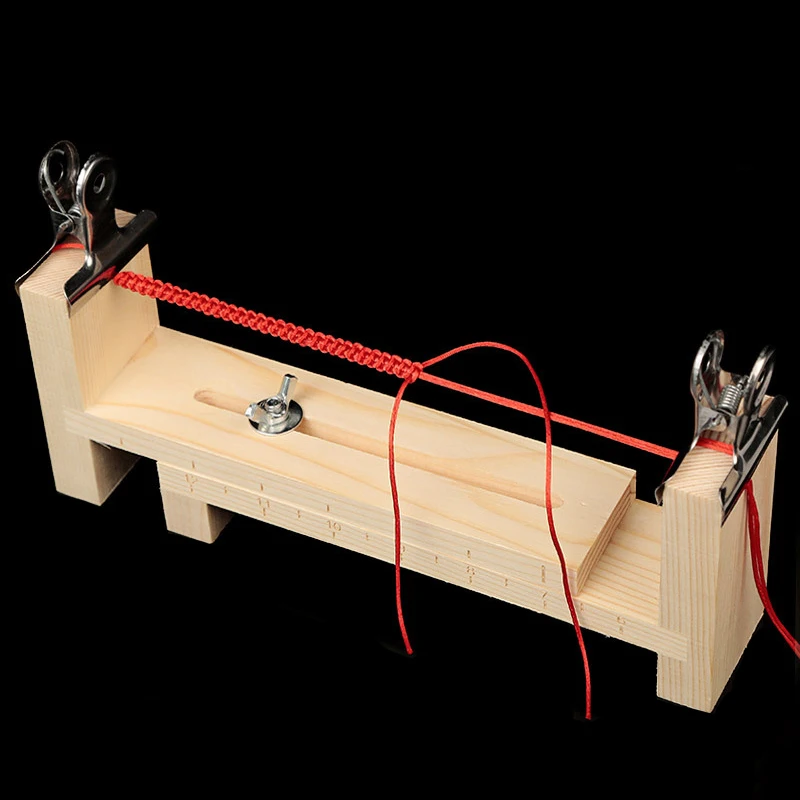 Creative Rope Braiding Tool Handknitted Rope Rack For Bracelet
