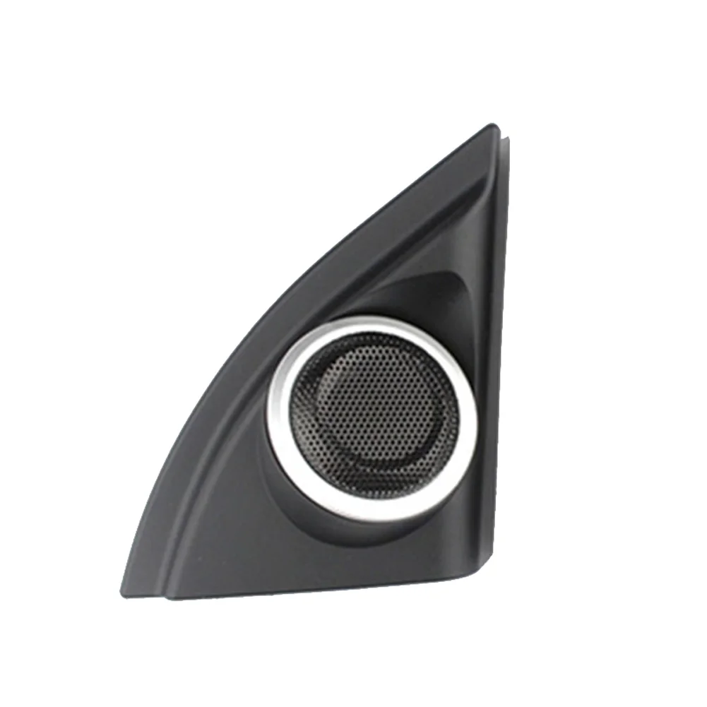 Car Door Panel Audio Horn Cover Tweeter Triple-Cornered Speaker Loudspeaker Cover Trim for Toyota Vios Yaris