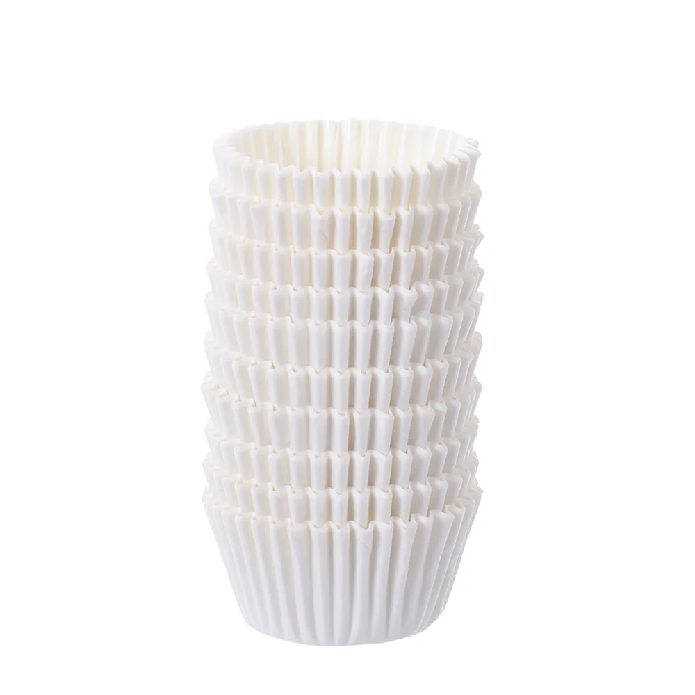 Mini Cupcake Vormpjes Papier - 500/1000 stuks (6 kleuren)