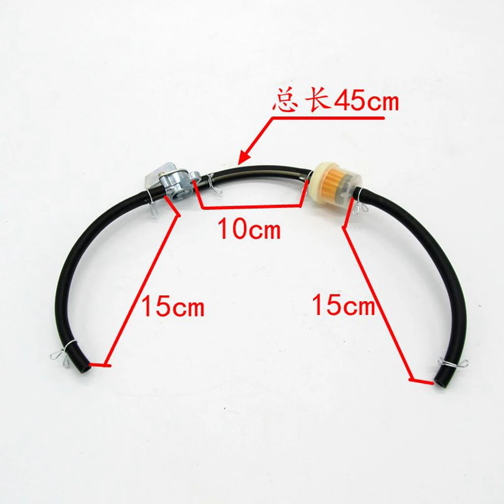 16 x 1.5mm M16 Fuel Gas Tank Petcock Valve Switch for Honda CM400, CB400,XL350 Fuel Petcocks Tap Tank Switch Valve Copper Strain