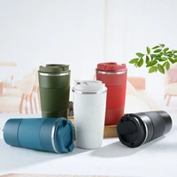 380ml 510ml Stainless Steel Coffee Cup Thermal Mug Garrafa Termica Cafe Copo Termico Caneca Non-slip Travel Car Insulated Bottle 3