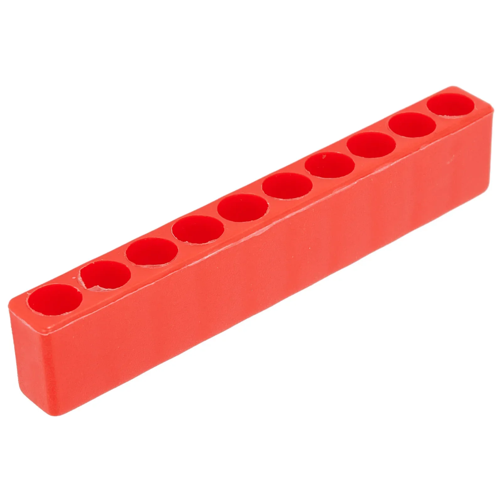 

New Bit Holder Screwdriver Bit Rack 10 Holes Screw Bits Organizer Screwdriver Storage For 1/4inch Hex Screwdriver