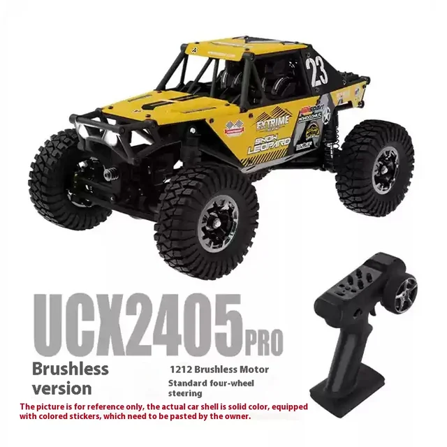 UDIRC Snow Leopard UCX2405 1:24 RC Cars 4WD Brushless Simulation Electric Off road Climbing Model Remote Control Vehicle Boy Toy 6