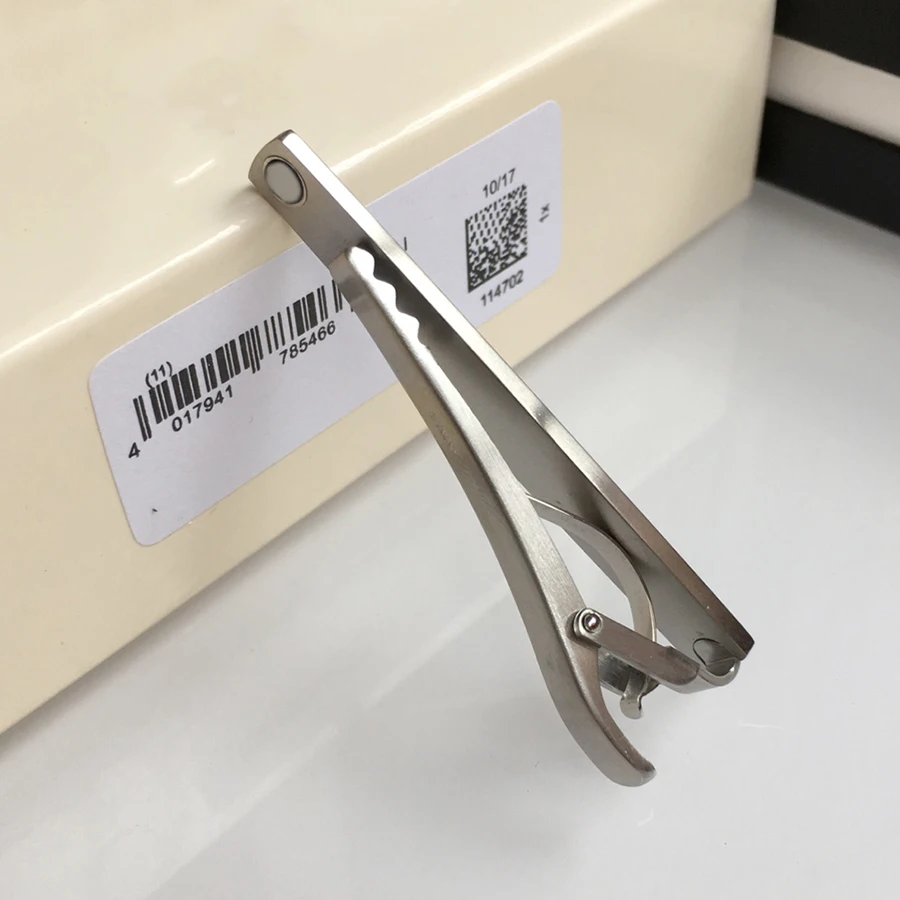 LJ2 MB Money Clip Black Rubber Tie clip High Quality