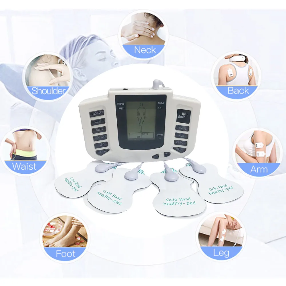 Electrode Pads Tens Electrode Pads Massage Eletric Muscle Stimulator Back Massager for Body Foot masajeador sauna Muscle Electrostimulator