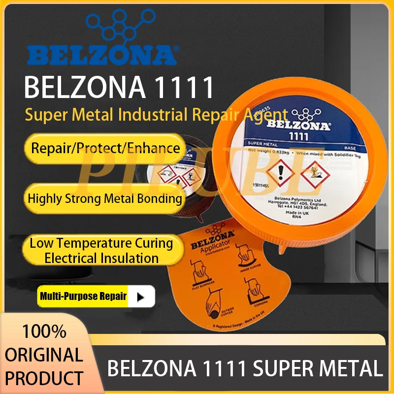 BELZONA 1111 Metal Repair Agent for Shafts Threads Machine Tools