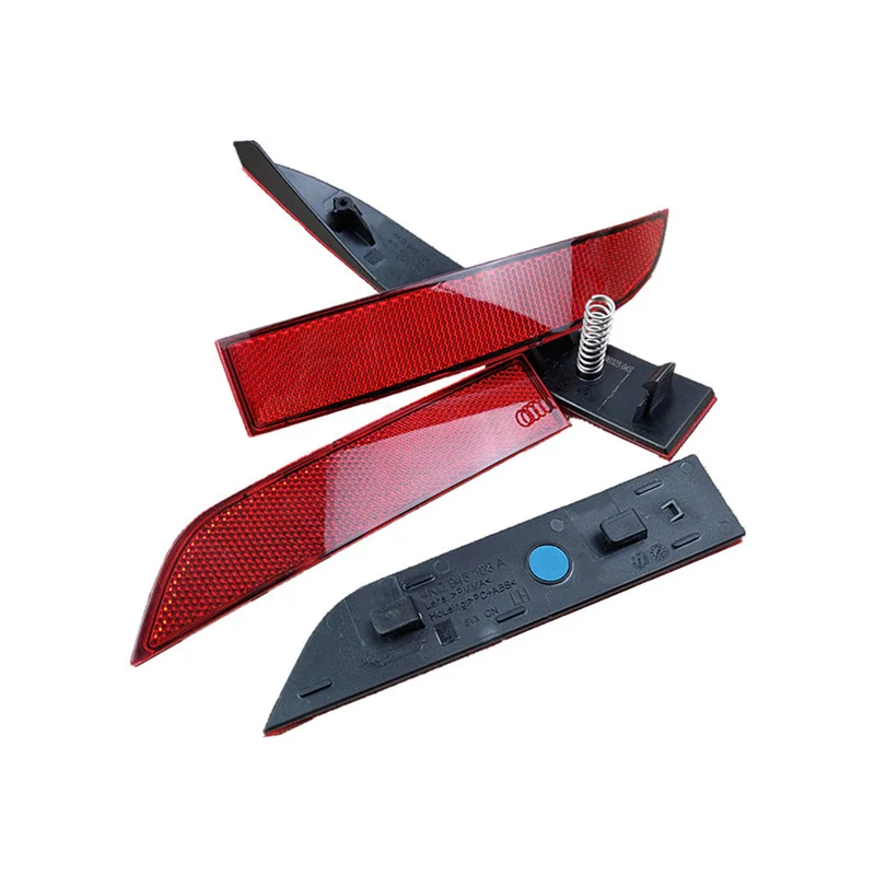 Rear Bumper Inner&Outer Light Reflector Warning Strobe Clearance Lamp For A6C8 4K0 945 105 E 945 106 E 4K0945103E 4K0945104E