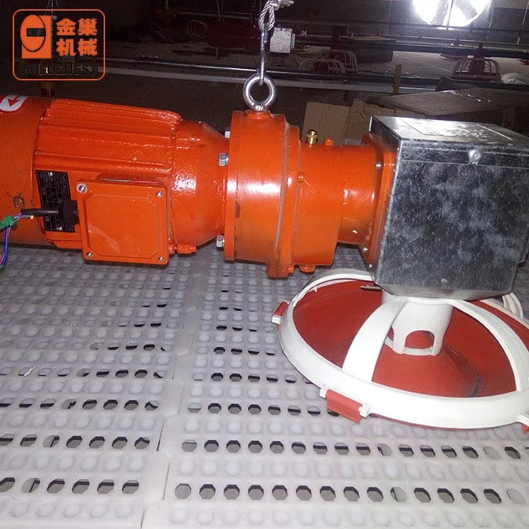 Poultry Farm Chicken House Automatic Chicken Pan Feeding Line Feeder Pan for Broiler