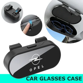 Portaocchiali da sole universale per auto, organizer per occhiali da sole per Opel Corsa D Astra G H J K F Mokka C Zafira B Vectra
