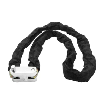 Lucchetto antifurto in acciaio temprato di alta qualità, tessuto protettivo, manica esterna, lucchetto a catena resistente per scooter, bicicletta