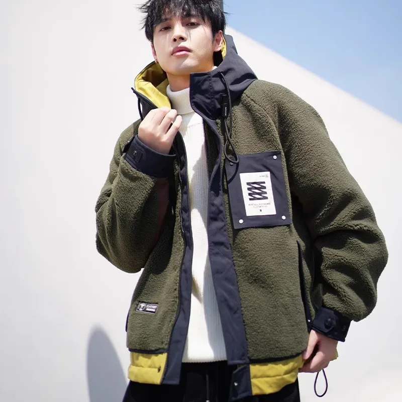 New Winter White Duck Down Mens Hoodies Puffer Jacket Casual Warm Male Windproof Ski Coats Outdoor Padded down jacket mens jacket