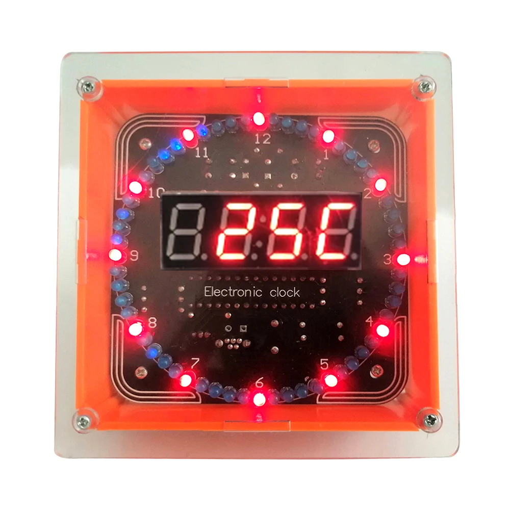 Kit Orologio Fai-da-te, Rotazione Del Controllo Della Luce, Kit
