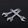 Universal Multifunctional Activity Short Handle Large Opening Adjustable Wrench Plumbing Installation Bathroom 5
