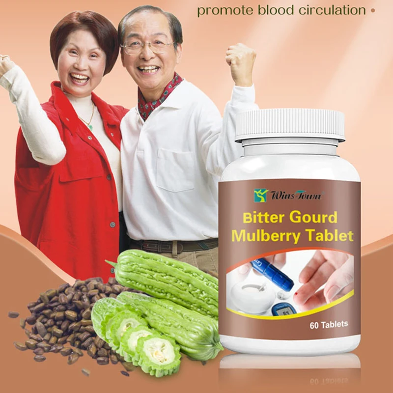 

60 Pills Of Bitter Melon And Mulberry Non Hypoglycemic Sugar Tablets