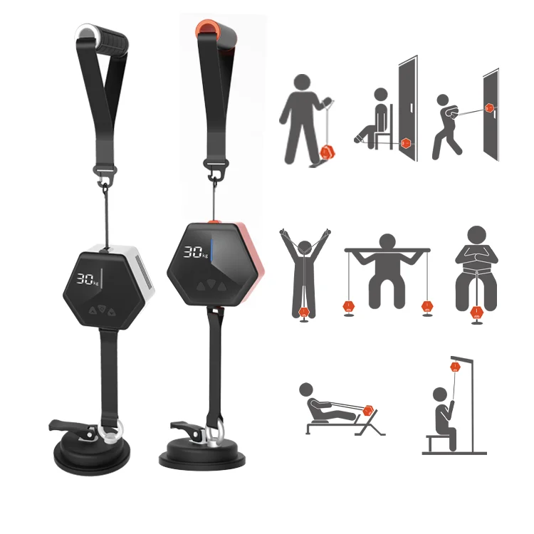 Pocket Electric Smart Power Pump Fitness Home Gym Sets Equipment Machine Power Station for Home Training Total Body