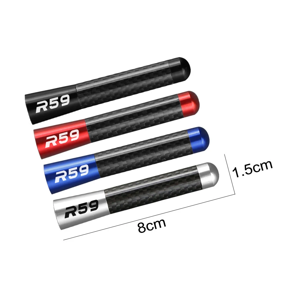 미니 쿠퍼 R56 F56 컨트리맨 R60 F60 클럽맨 F54 R55 F55 R61 R59 R58 용 탄소 섬유 라디오 안테나, 자동차 액세서리