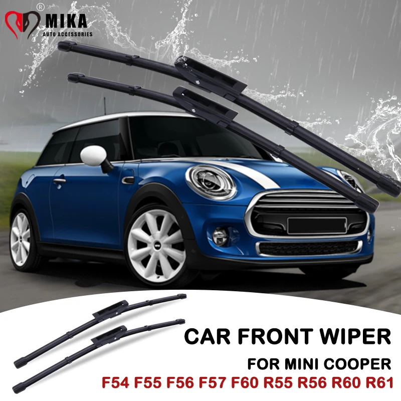 

Щетка стеклоочистителя на лобовое стекло автомобиля для Mini Cooper F54 F55 F56 F57 F60 R55 R56 R60 R61 резиновые стеклоочистители автомобильные аксессуары