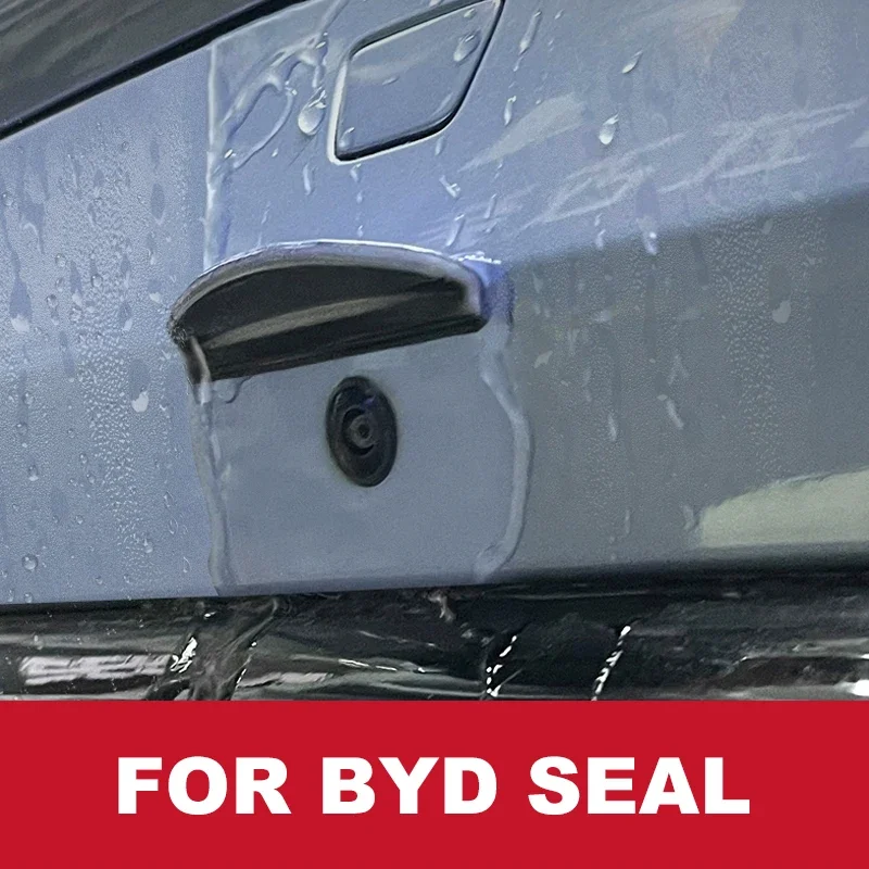 Car Reversing Camera Anti Rain Cover Car Camera Rain Shield Protection Waterproof Rain Visor Shield Shade 1Pcs For Byd Seal
