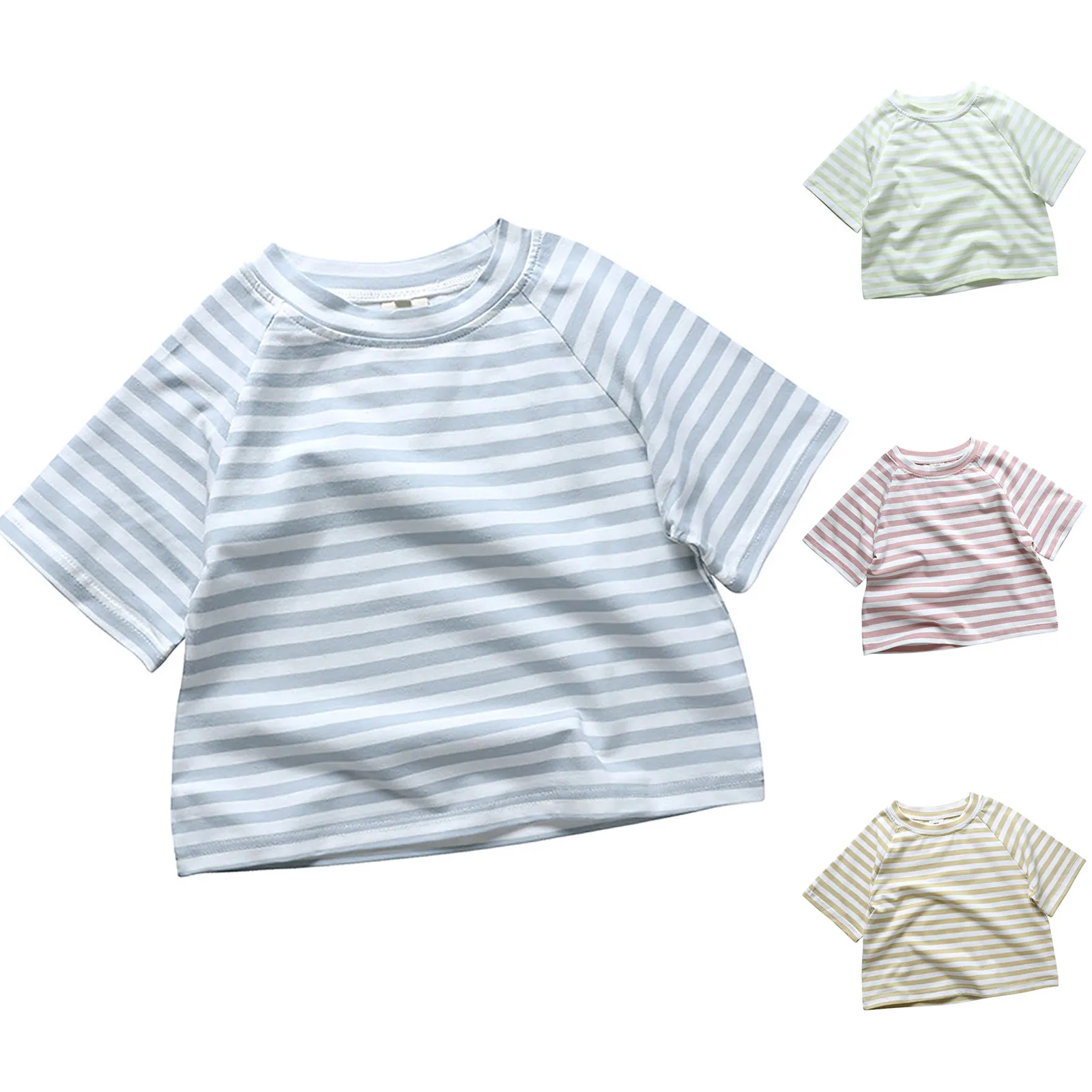 4t 소년 긴 소매 편안하고 통기성이 좋은 세련된 루즈핏 반팔 셔츠 소년 청소년 긴 소매 그래픽 티셔츠