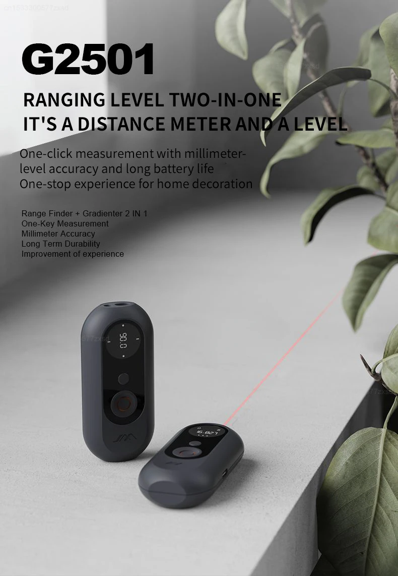 JIMIHOME JM-G2501 30m Laser Distance Meter Infrared Measuring Ruler Instrument Tools description image