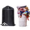 Black Blue Extra Large Laundry Bag Sack With Drawstring Dirty Clothes Storage Bag Quilt Toy Organizer Hotel Bathroom Supplies 5