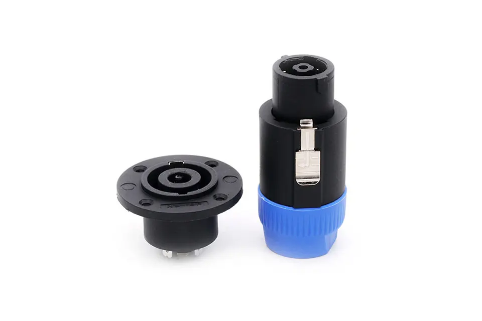adaptador de amplificador de conjuntos de peças com pinos para falar macho soquete fêmea