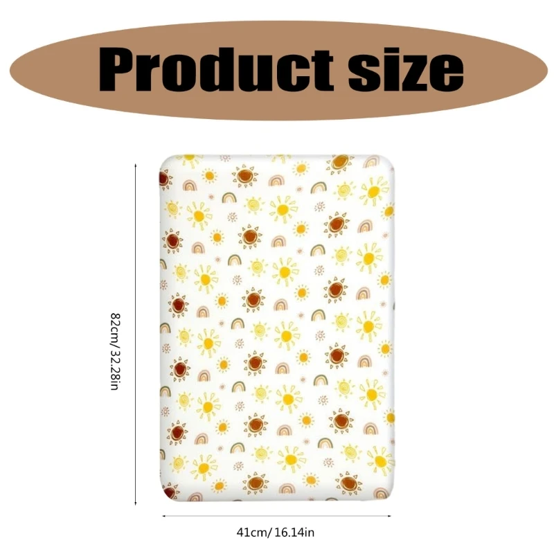 Changing Pad Cover Soft Stretchy Cotton Changing Pad Sheet for Toddlers Newborns W3JF