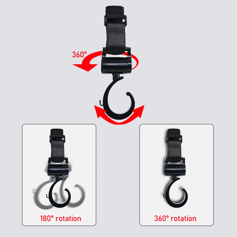 Pram Hook Baby Stroller Accessories Shopping Prop Multi Purpose Baby Stroller Hook Universal Shopping Cart Hooks stroller accessories stroller hooks