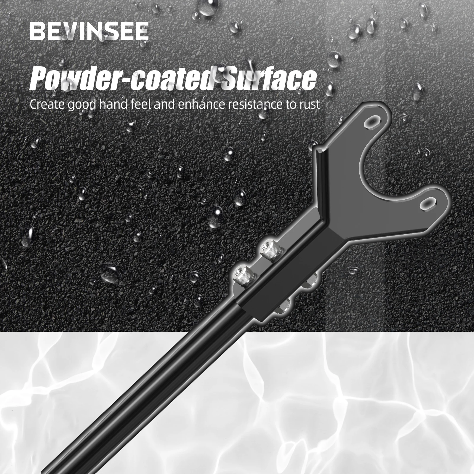BMW E46 323i 323ci 325i 325ci 328i 328ci 330i 330ci 1999-2006 BEVINSEE Rear Strut Brace Bar Anti-Roll Sway Bar