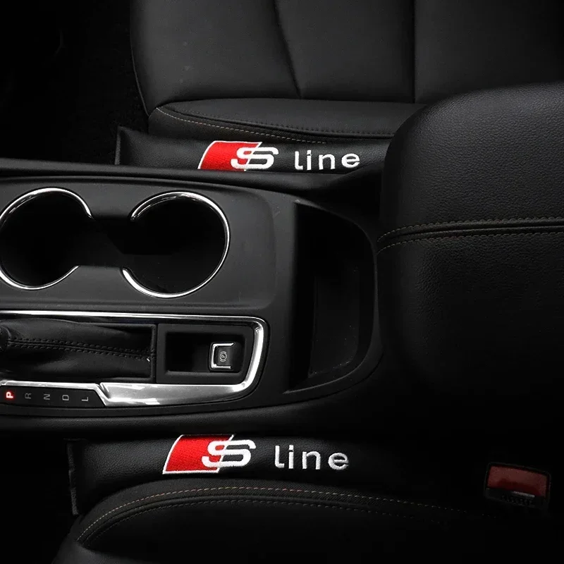 아우디 Q3, Q5, Q7, Q8, A1, A3, A4, A5, A6,A7, A8, V8, B5-B9 모델용 자동차 인테리어 장식 세트-프리미엄 자동차 액세서리, 2 개