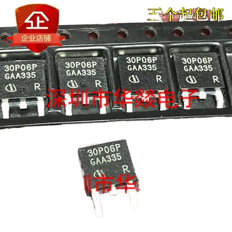 

5 шт. 30P06P SPD30P06P TO-252 -60V -30A P MOS