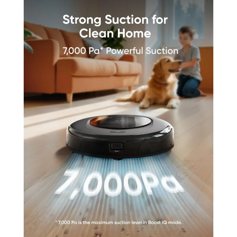 eufy Robot Vacuum Omni C20 with All-in-One Station, Auto Emptying, Mop Washing and Drying for Hands-Free Cleaning