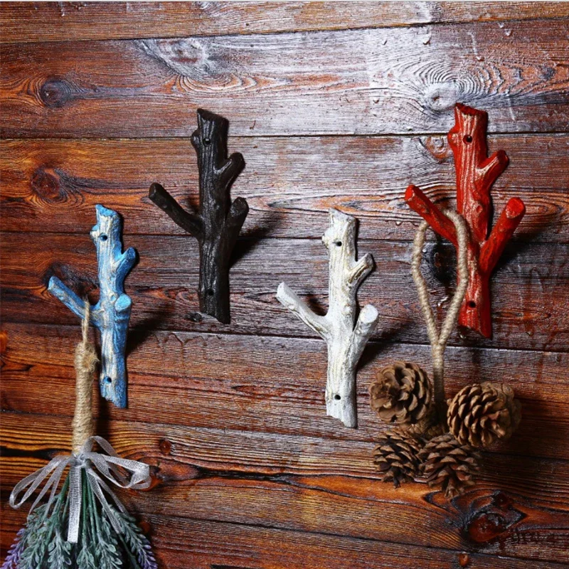 

Bathroom Hooks Wrought Iron Hooks Household Wall Decoration Hooks Entrance Bedroom Coat Rack Towel Rack Bathroom Accessories