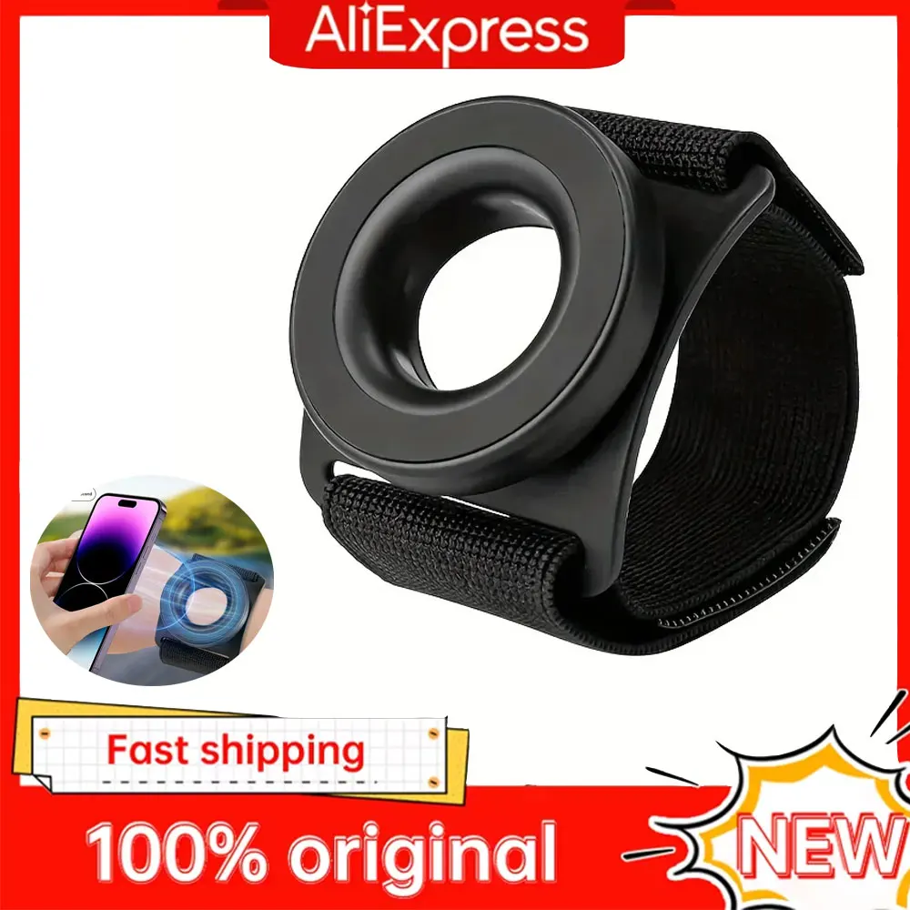 Strong Magnetic Suction Bracket Mount Mobile Phone Holder Wrist Strap Arm Dedicated For iPhone Pro Max Samsung